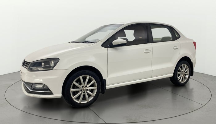 2018 Volkswagen Ameo HIGHLINE PLUS 1.5L AT 16 ALLOY, Diesel, Automatic, 86,059 km, Left Front Diagonal