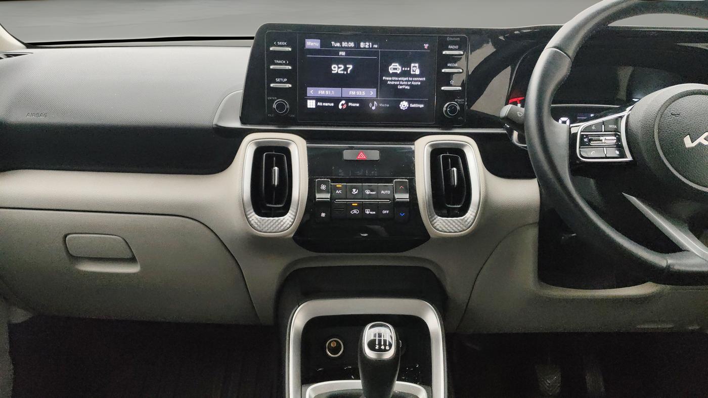 2021 KIA SONET HTX 1.0 IMT, Petrol, Manual, 61,566 km, Air Conditioner