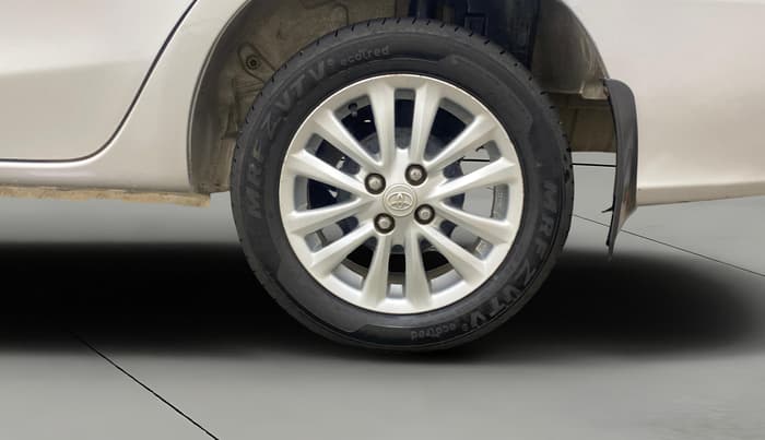 2016 Toyota Etios VX, Petrol, Manual, 90,212 km, Left Rear Wheel