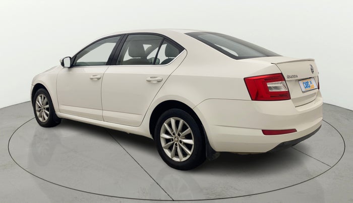 2015 Skoda Octavia STYLE PLUS AT 1.8 TSI, Petrol, Automatic, 1,08,777 km, Left Back Diagonal