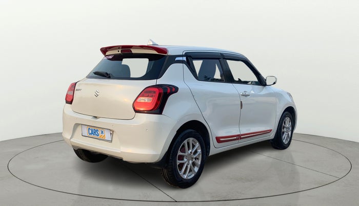 2018 Maruti Swift ZXI AMT, Petrol, Automatic, 98,789 km, Right Back Diagonal