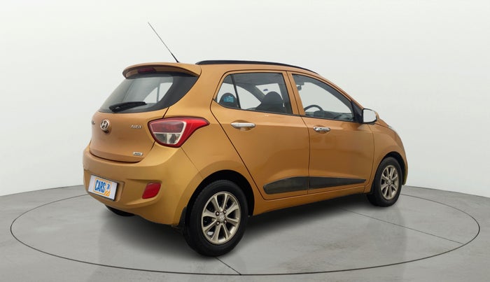 2016 Hyundai Grand i10 ASTA (O) AT 1.2 KAPPA VTVT, Petrol, Automatic, 64,215 km, Right Back Diagonal