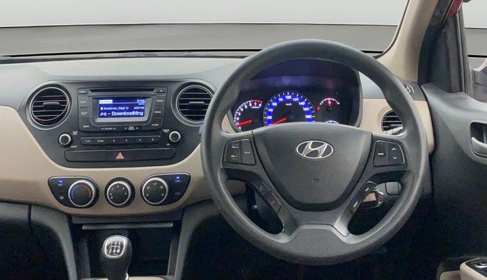 2015 Hyundai Xcent S (O) 1.2, Petrol, Manual, 47,216 km, Steering Wheel Close Up
