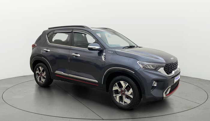 2022 KIA SONET GTX PLUS 1.0 DCT, Petrol, Automatic, 1,05,769 km, Right Front Diagonal