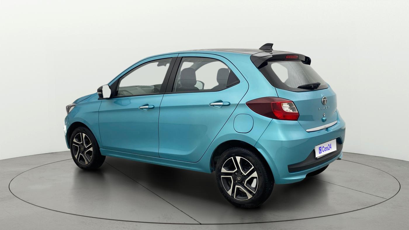 2025 Tata Tiago XZ PLUS PETROL, Petrol, Manual, 4,649 km, Left Back Diagonal