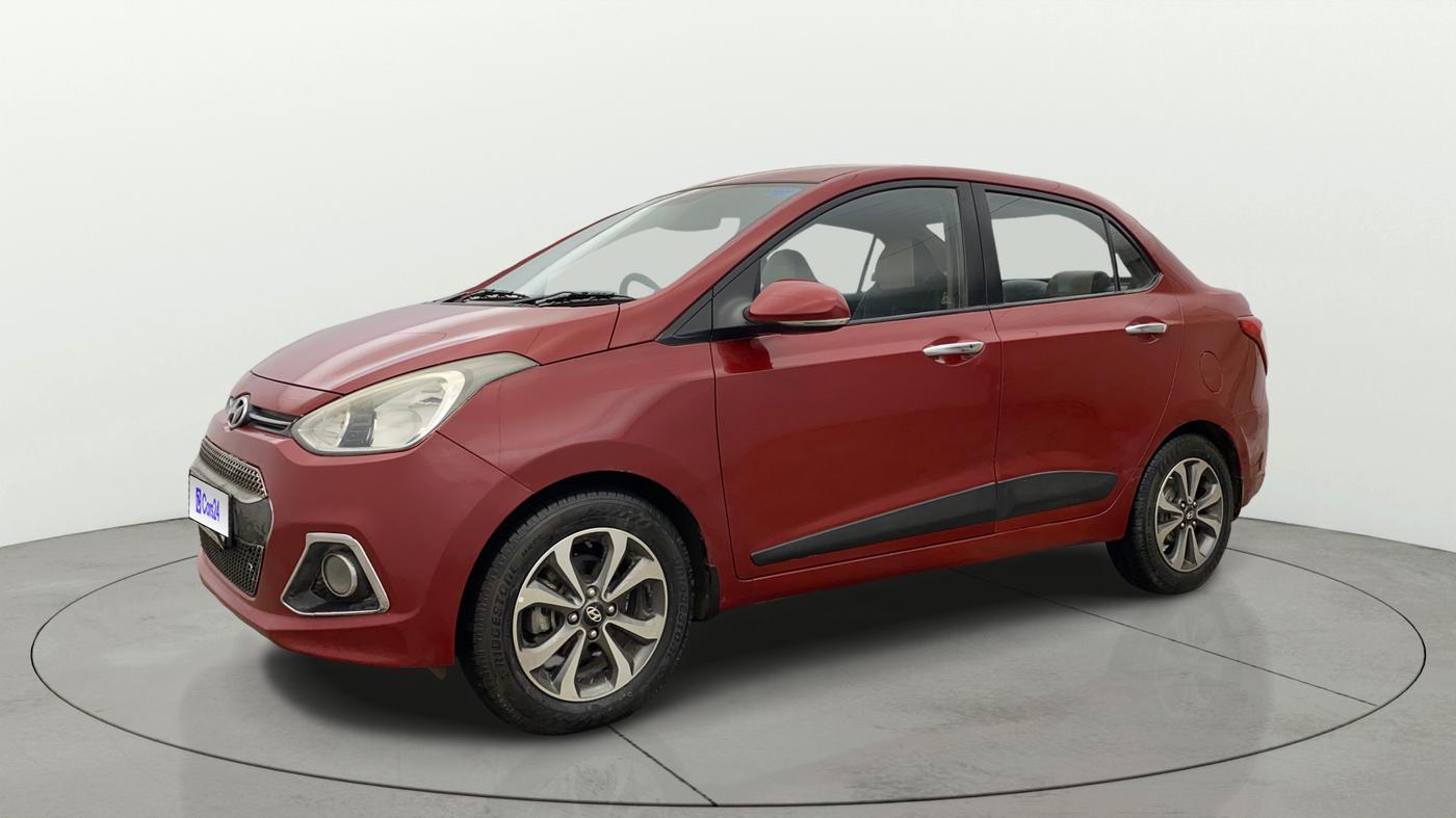 2014 Hyundai Xcent SX 1.2 (O), Petrol, Manual, 44,696 km, Left Front Diagonal