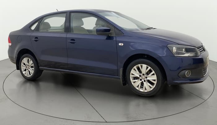 2015 Volkswagen Vento HIGHLINE PETROL AT, Petrol, Automatic, 97,759 km, Right Front Diagonal