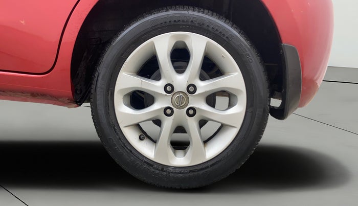 2015 Nissan Micra XV CVT, Petrol, Automatic, 49,670 km, Left Rear Wheel