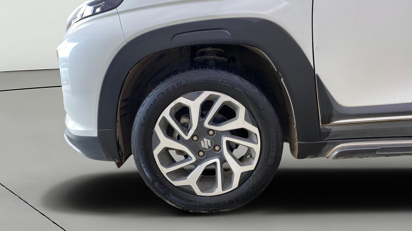 2023 Maruti FRONX ALPHA 1.0L TURBO 6 AT, Petrol, Automatic, 31,336 km, Left Front Wheel