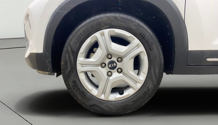 2020 KIA SONET HTX 1.0 IMT, Petrol, Manual, 17,258 km, Left Front Wheel