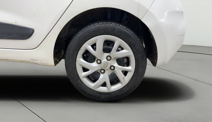 2018 Hyundai Grand i10 SPORTZ (O) 1.2 KAPPA VTVT, Petrol, Manual, 45,578 km, Left Rear Wheel