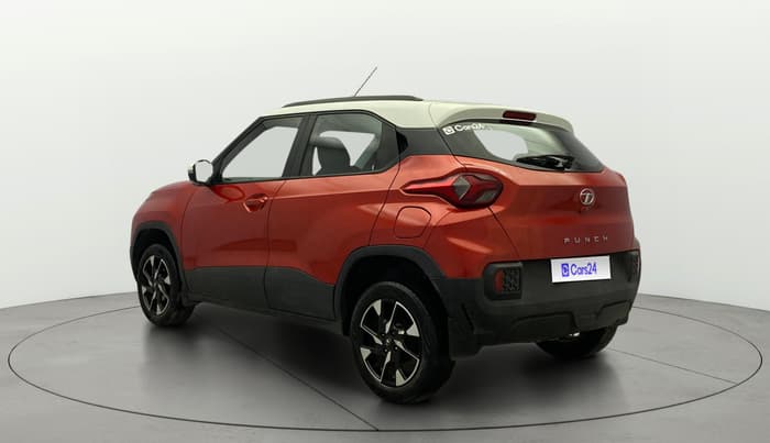2021 Tata PUNCH CREATIVE AMT 1.2 RTN DUAL TONE, Petrol, Automatic, 89,407 km, Left Back Diagonal