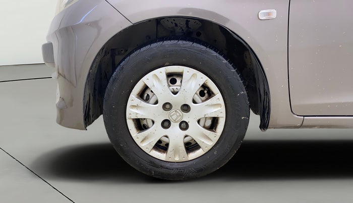 2012 Honda Brio E MT, Petrol, Manual, 1,27,532 km, Left Front Wheel