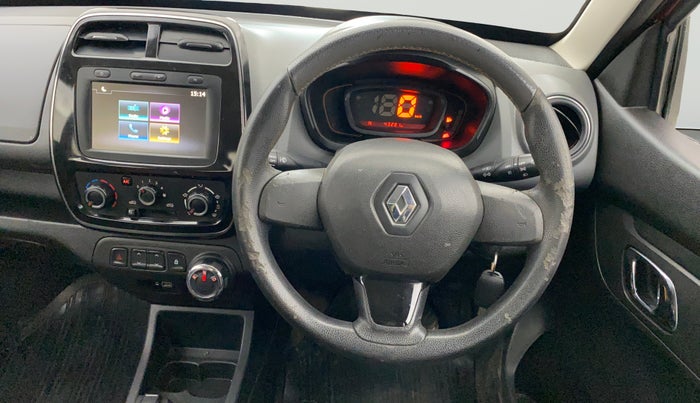 2018 Renault Kwid RXT 1.0 AMT (O), Petrol, Automatic, 43,281 km, Steering Wheel Close Up
