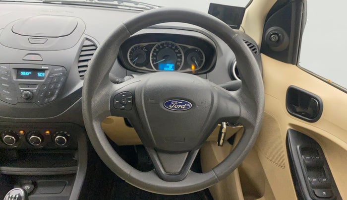 2017 Ford Figo Aspire TITANIUM 1.2 PETROL, Petrol, Manual, 66,388 km, Steering Wheel Close Up