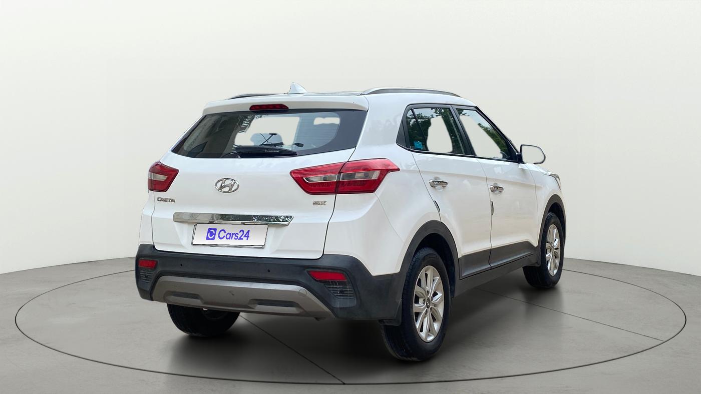 2019 Hyundai Creta SX 1.6 PETROL, Petrol, Manual, 30,749 km, Right Back Diagonal