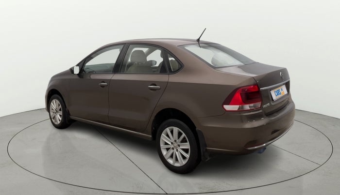 2017 Volkswagen Vento 1.2 TSI HIGHLINE PLUS AT, Petrol, Automatic, 43,250 km, Left Back Diagonal