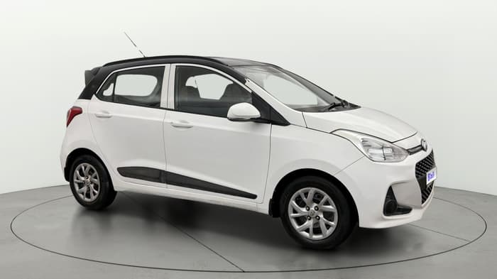 2018 Hyundai Grand i10 SPORTZ 1.2 KAPPA VTVT, Petrol, Manual, 86,322 km, Right Front Diagonal