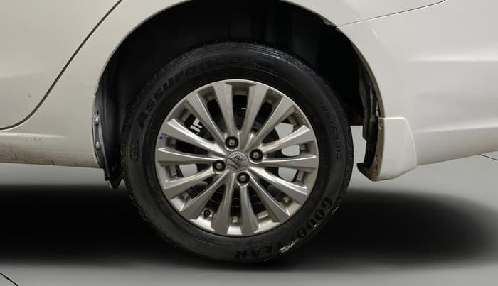 2022 Maruti Ciaz ZETA 1.5 SHVS MT PETROL, Petrol, Manual, 54,337 km, Left Rear Wheel