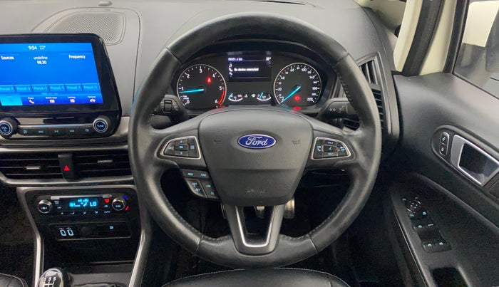 2019 Ford Ecosport TITANIUM + 1.5L DIESEL, Diesel, Manual, 66,861 km, Steering Wheel Close Up