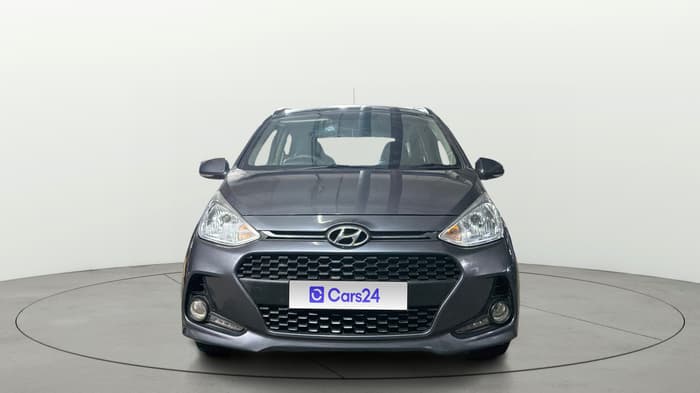 2018 Hyundai Grand i10 SPORTZ 1.2 KAPPA VTVT DUAL TONE, Petrol, Manual, 27,217 km, Front