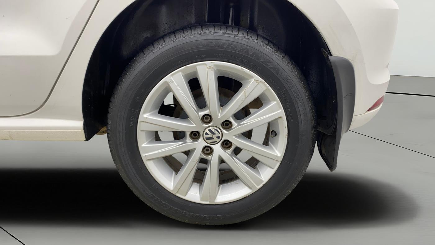 2015 Volkswagen Polo GT TSI AT, Petrol, Automatic, 89,576 km, Left Rear Wheel