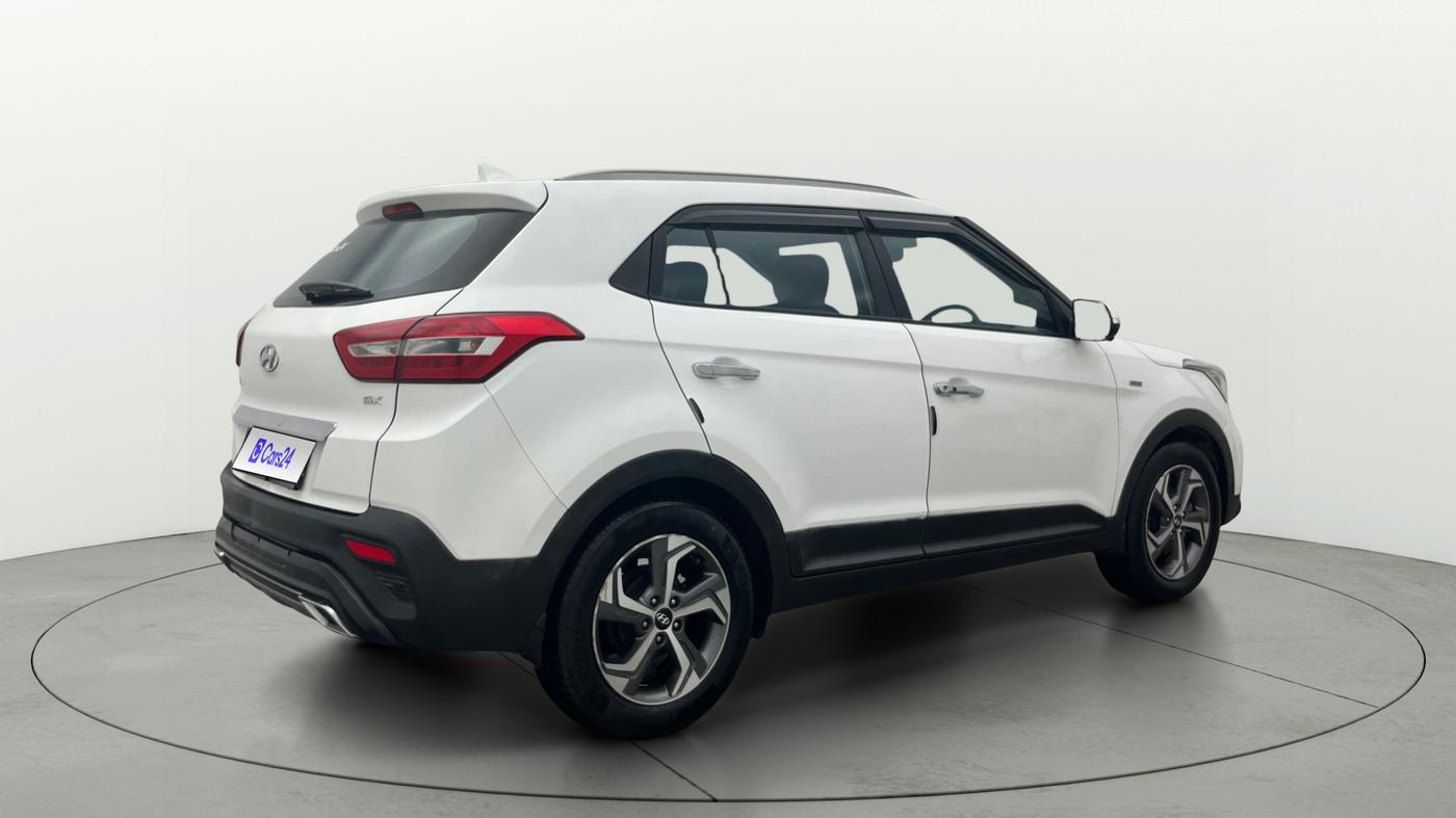 2019 Hyundai Creta SX AT 1.6 PETROL, Petrol, Automatic, 79,125 km, Right Back Diagonal