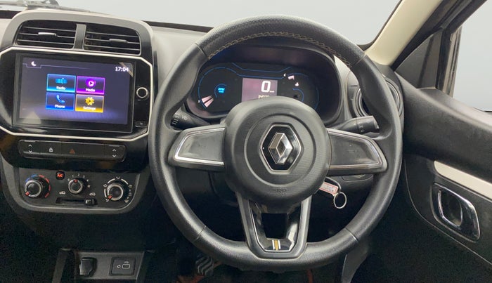 2022 Renault Kwid CLIMBER MT 1.0, Petrol, Manual, 34,037 km, Steering Wheel Close Up