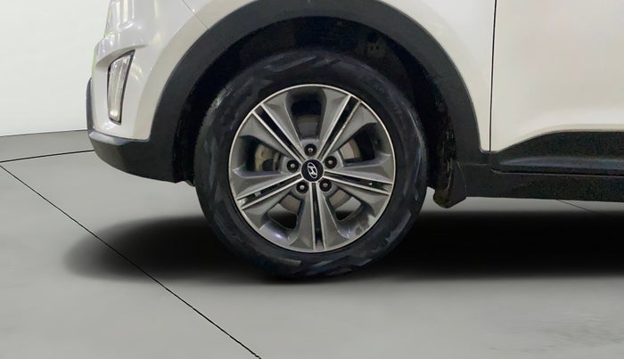 2018 Hyundai Creta SX PLUS AT 1.6 DIESEL, Diesel, Automatic, 96,448 km, Left Front Wheel