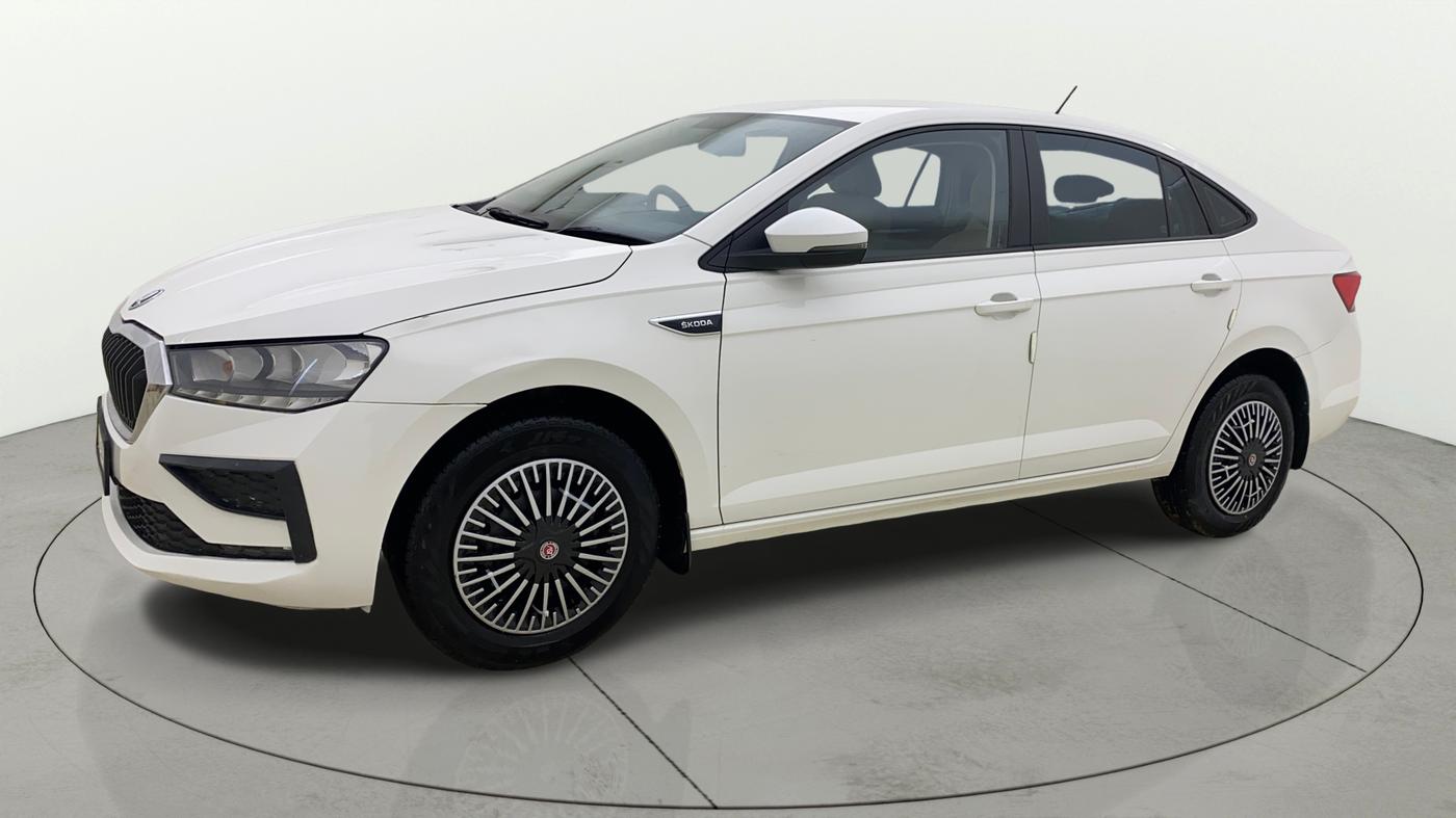 2022 Skoda SLAVIA ACTIVE 1.0L TSI MT, Petrol, Manual, 99,147 km, Left Front Diagonal