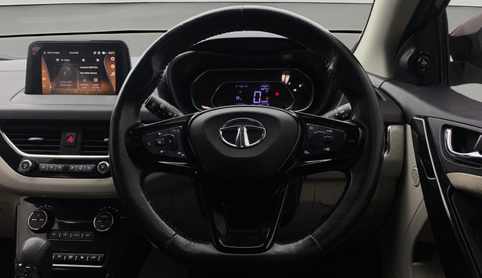 2021 Tata NEXON XZA PLUS (O) PETROL, Petrol, Automatic, 55,578 km, Steering Wheel Close Up