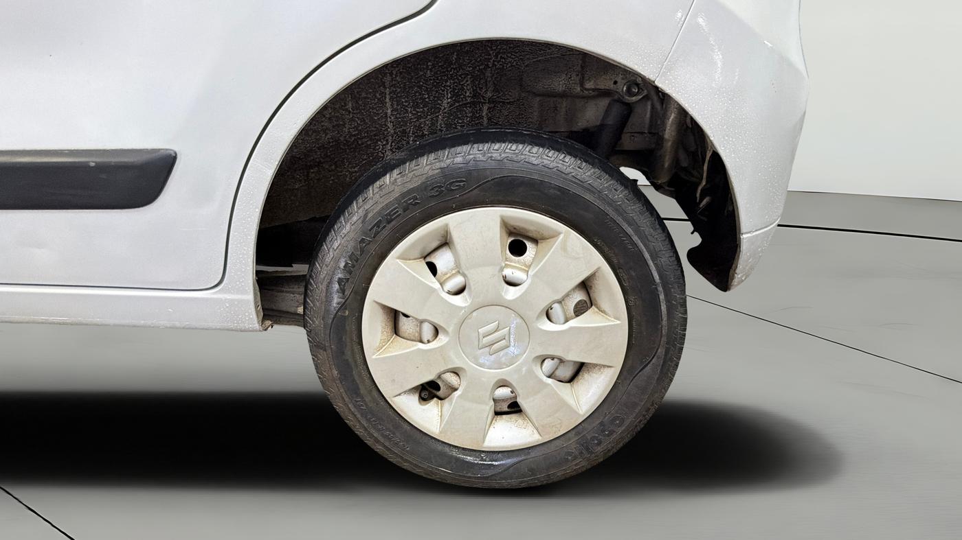 2014 Maruti Wagon R 1.0 LXI CNG, CNG, Manual, 58,922 km, Left Rear Wheel