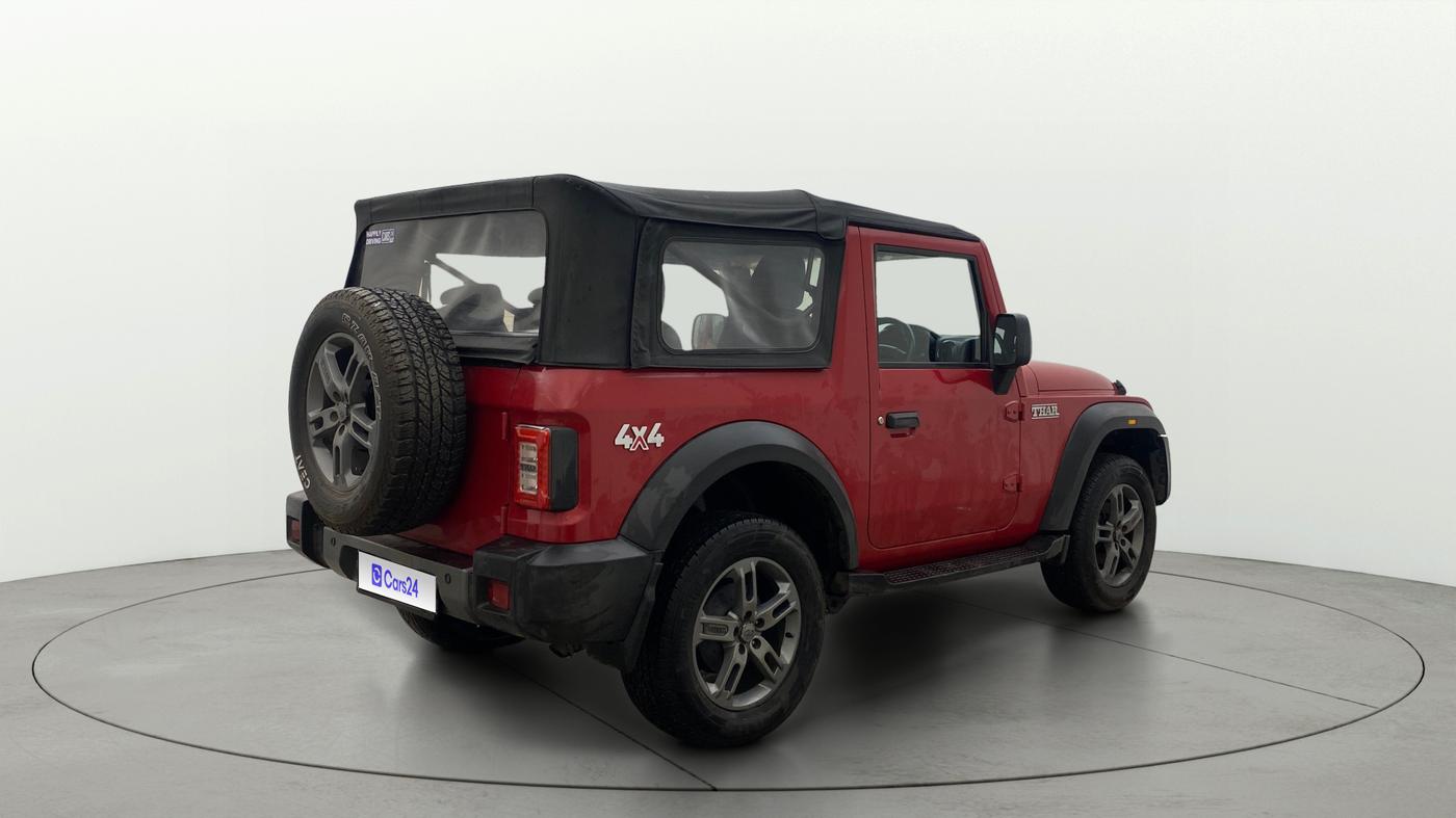 2020 Mahindra Thar LX D 4WD MT CONVERTIBLE, Diesel, Manual, 80,574 km, Right Back Diagonal