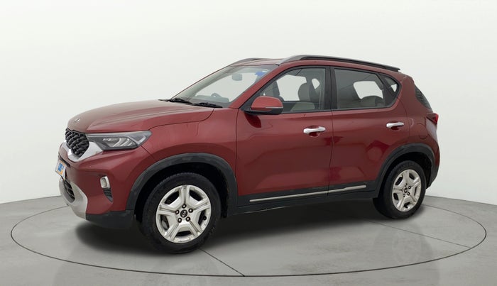 2021 KIA SONET HTX 1.0 IMT, Petrol, Manual, 1,14,554 km, Left Front Diagonal
