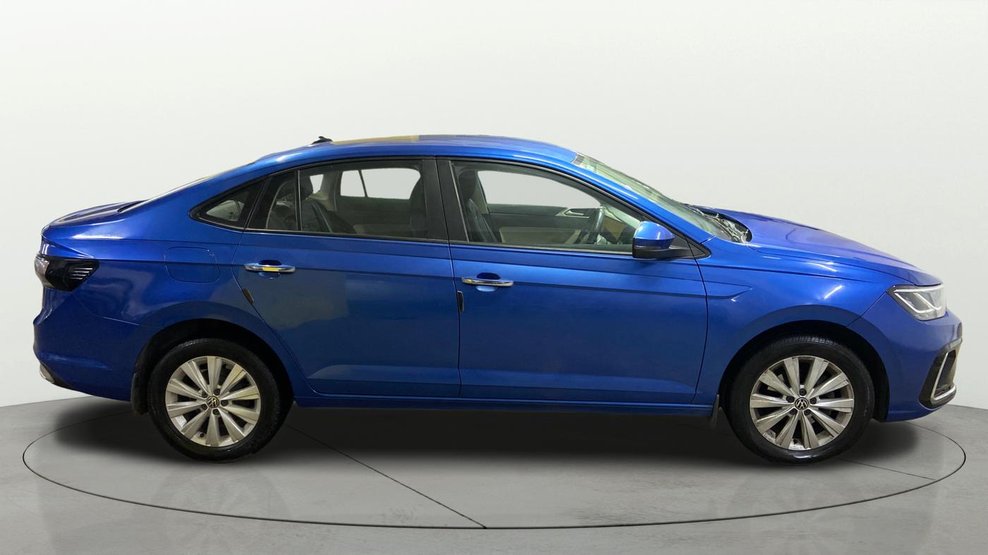 2022 Volkswagen VIRTUS HIGHLINE TSI 1.0 MT, Petrol, Manual, 59,114 km, Right Side View