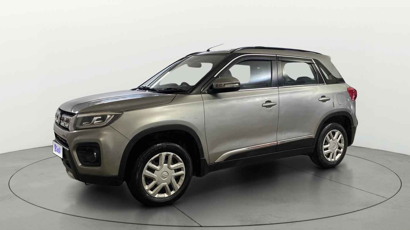 2021 Maruti Vitara Brezza VXI, CNG, Manual, 57,443 km, Left Front Diagonal