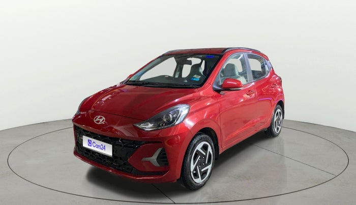 2023 Hyundai GRAND I10 NIOS SPORTZ AMT 1.2 KAPPA VTVT, Petrol, Automatic, 21,903 km, Left Front Diagonal