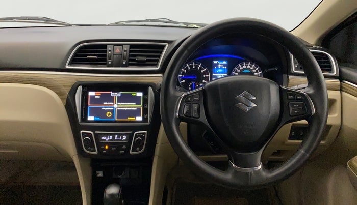 2019 Maruti Ciaz ALPHA  AT 1.5 SHVS PETROL, Petrol, Automatic, 44,903 km, Steering Wheel Close Up