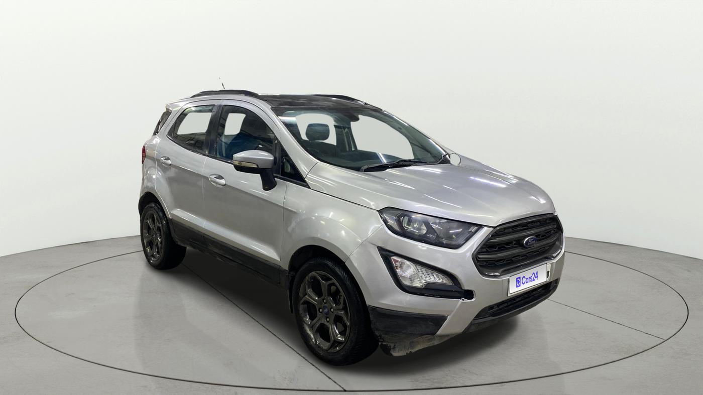 2019 Ford Ecosport TITANIUM 1.5L SPORTS(SUNROOF) DIESEL, Diesel, Manual, 80,652 km, Right Front Diagonal