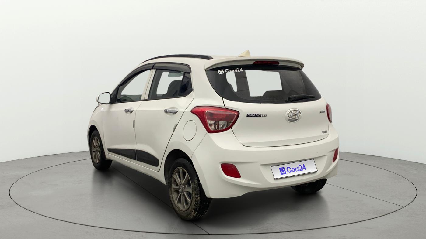 2016 Hyundai Grand i10 ASTA (O) 1.2 KAPPA VTVT, Petrol, Manual, 42,667 km, Left Back Diagonal