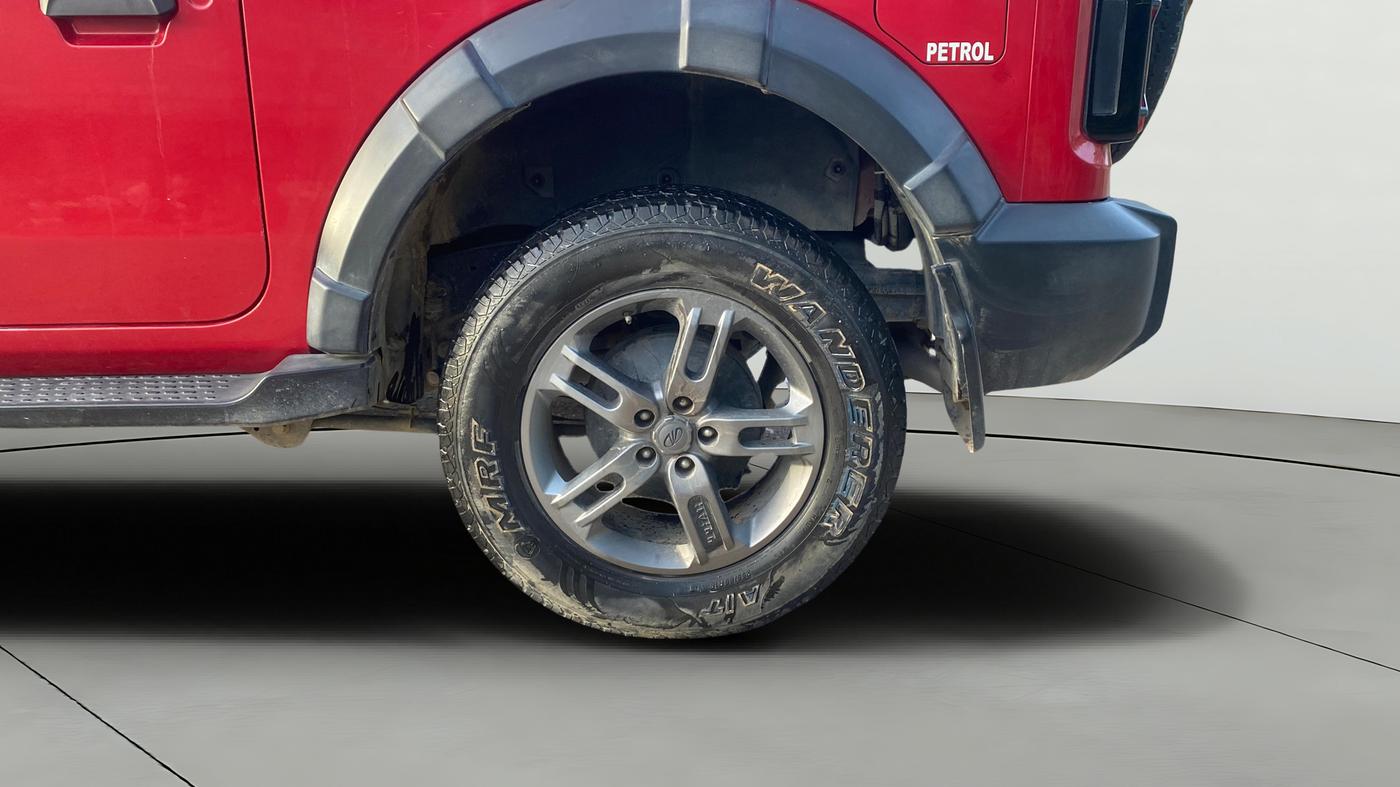 2022 Mahindra Thar LX HT PETROL 4WD MT, Petrol, Manual, 55,340 km, Left Rear Wheel