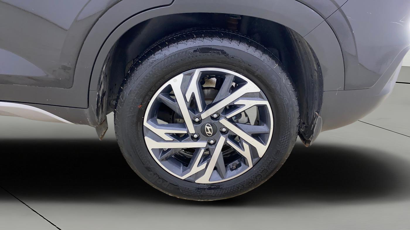 2024 Hyundai Creta SX TECH 1.5 PETROL iVT, Petrol, Automatic, 23,148 km, Left Rear Wheel