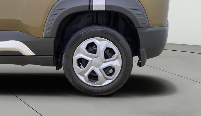2024 Maruti BREZZA VXI AT SMART HYBRID, Petrol, Automatic, 27,089 km, Left Rear Wheel