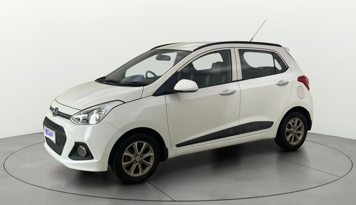 2016 Hyundai Grand i10 ASTA AT 1.2 KAPPA VTVT, Petrol, Automatic, 73,929 km, Left Front Diagonal