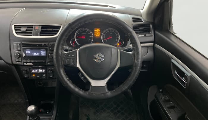 2015 Maruti Swift ZXI, Petrol, Manual, 27,431 km, Steering Wheel Close Up