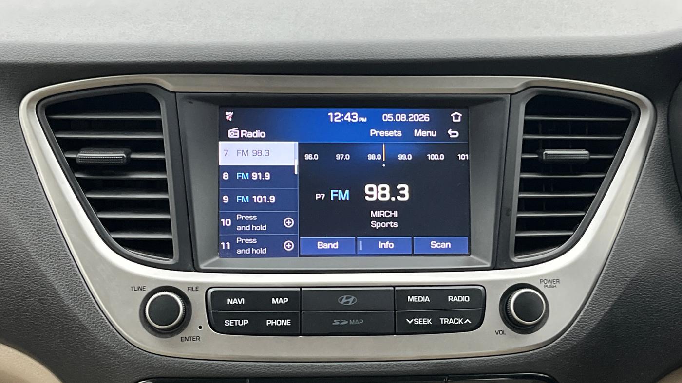 2018 Hyundai Verna 1.6 VTVT SX, Petrol, Manual, 69,994 km, Air Conditioner