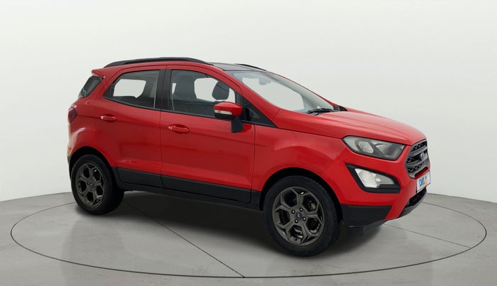 2018 Ford Ecosport TITANIUM 1.5L SPORTS(SUNROOF) DIESEL, Diesel, Manual, 52,596 km, Right Front Diagonal