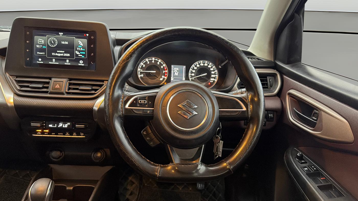 2023 Maruti FRONX DELTA 1.2 AGS, Petrol, Automatic, 39,967 km, Steering Wheel Close Up
