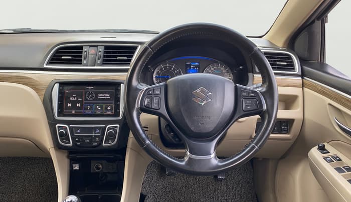 2021 Maruti Ciaz ALPHA 1.5 SHVS PETROL, Petrol, Manual, 46,917 km, Steering Wheel Close Up