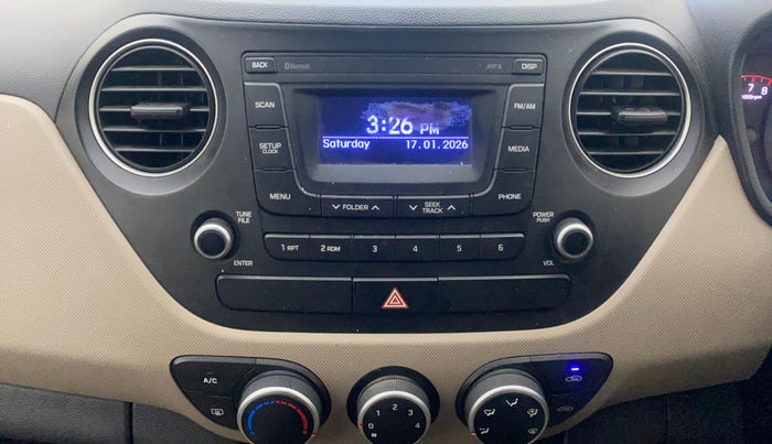 2017 Hyundai Grand i10 SPORTZ 1.2 KAPPA VTVT, Petrol, Manual, 59,459 km, Air Conditioner